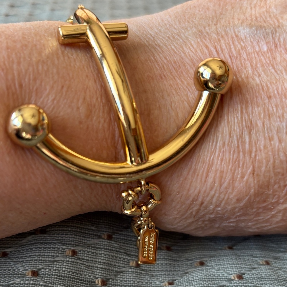 Kate Spade Gold Anchor Bracelet